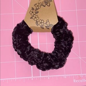 Velvet scrunchie